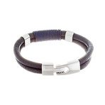 Leather Bracelet // Double Strand