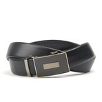 Accent Track Belt // Black + Multi