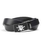 Skull Track Belt // Midnight