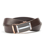 Accent Track Belt // Espresso