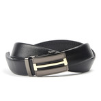 Mixed Track Belt // Black + Gold + Silver (36)