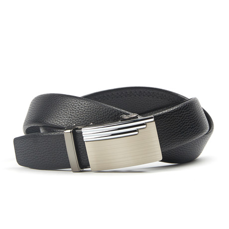 Textured Track Belt // Black