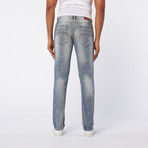 Premium Washed Slim Fit Denim // Light Blue (38WX32L)