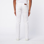 Slim Fit Denim // White (32WX32L)