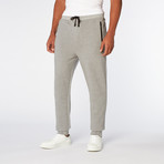 Grey Ottoman Knit Jogger // Grey (L)
