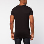 Elongated Tee // Black (S)
