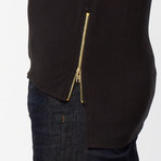 Elongated Tee // Black (S)