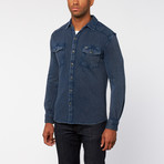 Knit Shirt // Indigo (M)