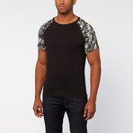 Raglan with Paint Sleeves // Black (S)