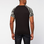 Raglan with Paint Sleeves // Black (S)