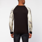 New York City Raglan // Black (S)