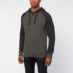 Hooded Fleece Sweater // Grey (L)