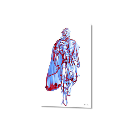 Superman // Aluminum Print (16"L x 24"H)