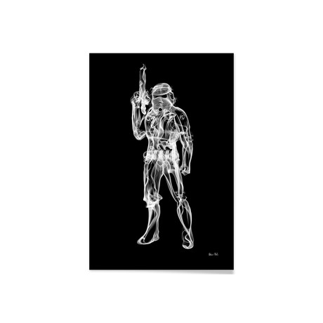 Storm Trooper // Star Wars // Aluminum Print (16"L x 24"H)