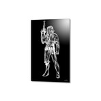 Storm Trooper // Star Wars // Aluminum Print (16"L x 24"H)