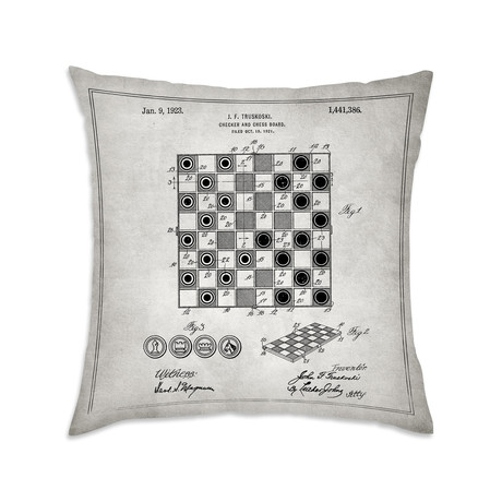 Checker And Chess Board // 1923