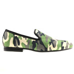 Linen Canvas Classic Camo Loafer // Multi (UK: 7)