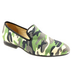 Linen Canvas Classic Camo Loafer // Multi (UK: 7)