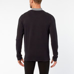 Lounge Zip-Up Sweater // Black (S)