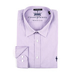 Long-Sleeve Button-Up Shirt // Lilac (3XL)