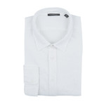 Short-Sleeve Button-Up Shirt // White (M)