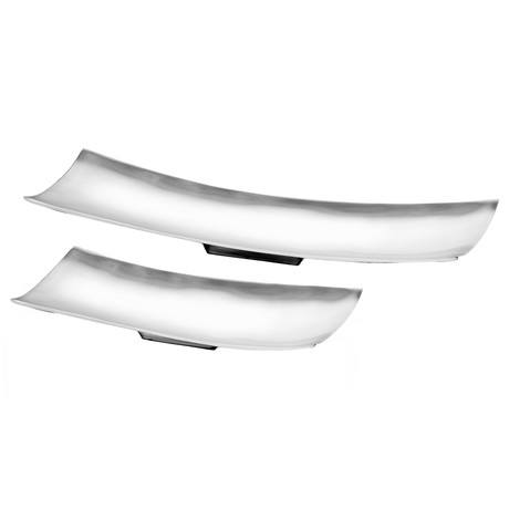 Larga Polished Trays // Set of 2