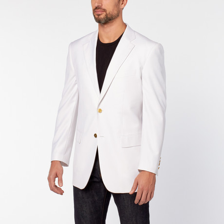 Ferrecci // Classic Regular Fit Blazer // White (US: 34S)
