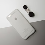Slim iPhone Case + 4 Lens System // Frosted Clear (iPhone 6/6s Plus)