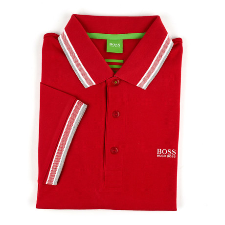 Paddy Polo Shirt // Chili Red (L)