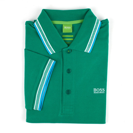 Paddy Polo Shirt // Green Grass (L)