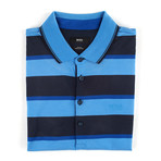 Padria Polo Shirt // Blue + Navy (3XL)