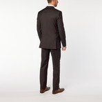 Slim-Fit 2-Piece Solid Suit // Charcoal (US: 38R)