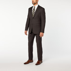 Slim-Fit 2-Piece Solid Suit // Charcoal (US: 40S)