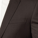 Slim-Fit 2-Piece Solid Suit // Charcoal (US: 36R)