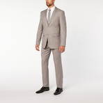Braveman // Slim-Fit 2-Piece Solid Suit // Light Gray (US: 36S)