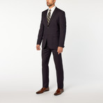 Slim-Fit 2-Piece Solid Suit // Navy (US: 36R)