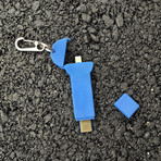 bKey Battery Booster // Blue (iPhone Lightning)