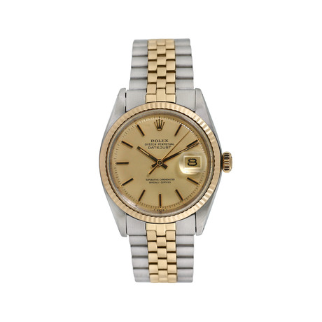 Datejust Two-Tone Automatic // 1601 // 760-2512621F1 // c.1960'S/1970'S // Pre-Owned