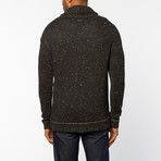Shawl Slub Sweater // Steel (XL)