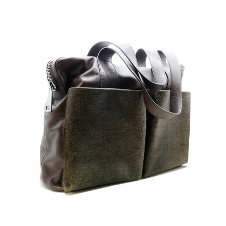 Soft Leather Bag // Brown