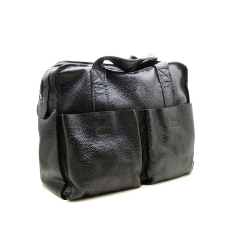 Soft Leather Bag // Chocolate