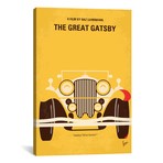 The Great Gatsby // Minimal Movie Poster // Chungkong (26"W x 18"H x 0.75"D)