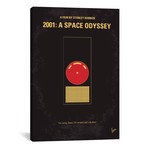 2001: A Space Odyssey Minimal Movie Poster // Chungkong (26"W x 40"H x 0.75"D)