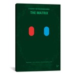 The Matrix (Which Pill Do You Choose?) Minimal Movie Poster // Chungkong (18"W x 26"H x 0.75"D)