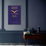 Harry Potter And The Sorcerer's Stone Minimal Movie Poster // Chungkong (18"W x 26"H x 0.75"D)