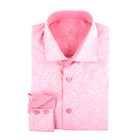 Nat Button-Up // Pink Paisley (S)