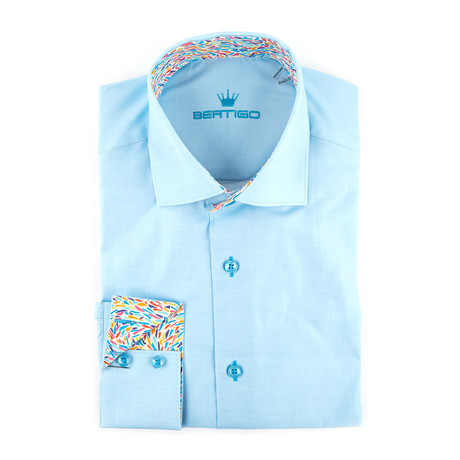 Iker Button-Up // Muted Turquoise (S)