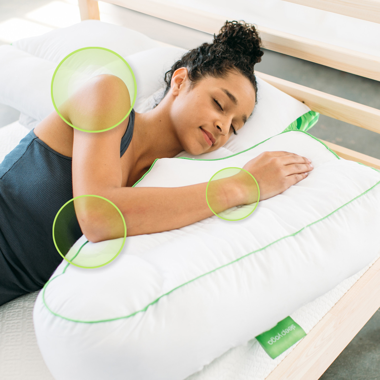 Sleep Yoga™ Posture Pillow Collection // Set of 4 - Sleep Yoga - Touch ...
