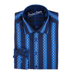 8271 Sport Shirt // Blue (L)