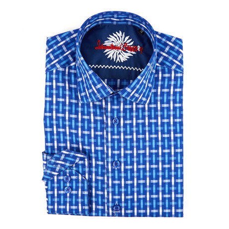 8256 Sport Shirt // Blue (S)